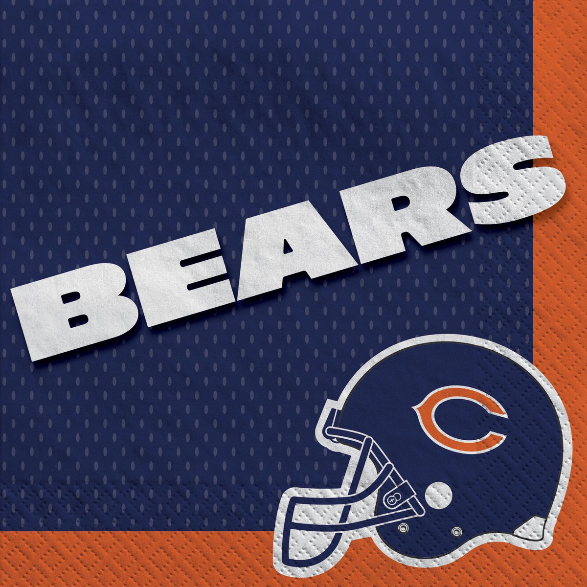 Chicago Bears NFL Luncheon Napkins, 16-ct - Pack of 2