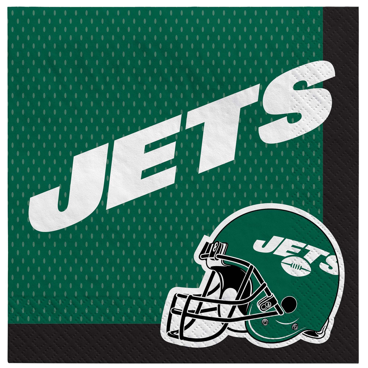 New York Jets NFL Lunch Napkins, 16-ct - Pack of 6