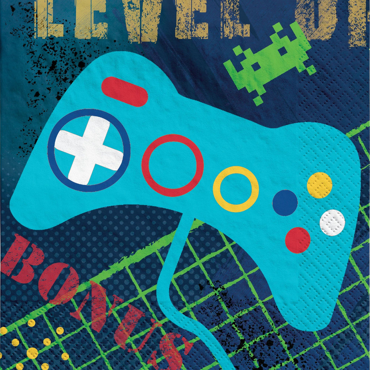Gamer Party Luncheon Napkins - 16ct - Pack of 6
