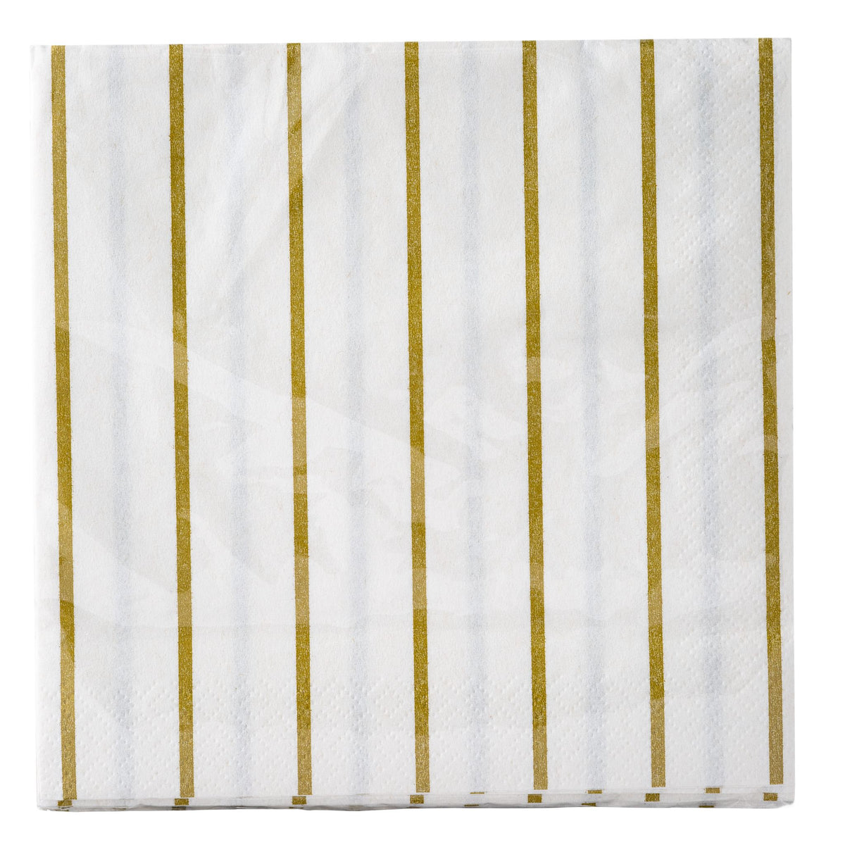 Elegant Gold Motif Luncheon Napkins | 32 Count
