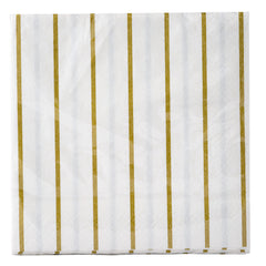 Elegant Gold Motif Luncheon Napkins | 192 Count