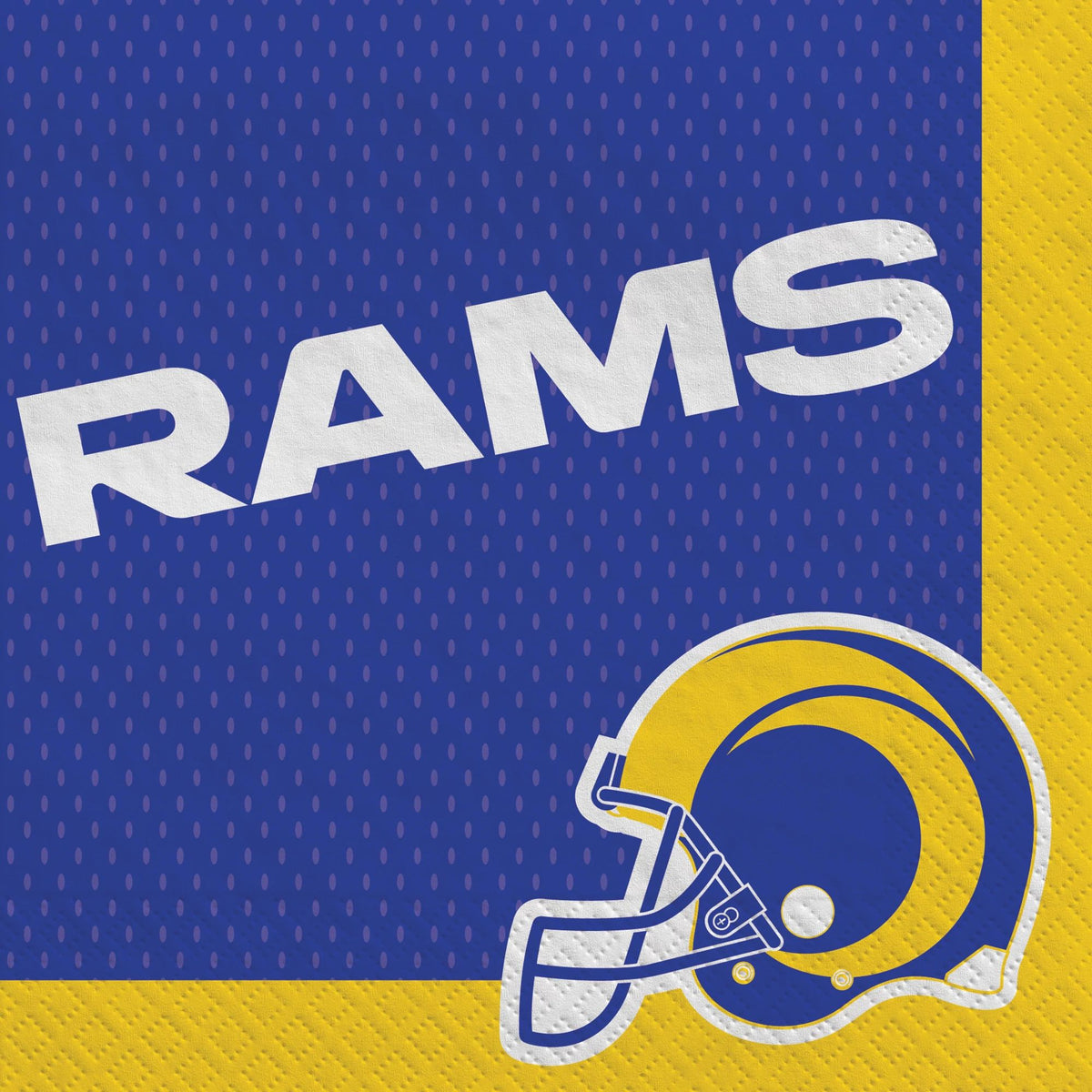 Los Angeles Rams NFL Lunch Napkins, 16-ct - Pack of 2