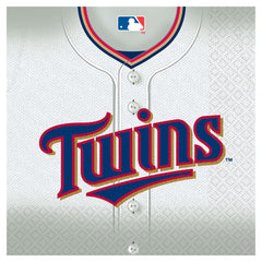 Minnesota Twins Lunch Napkins, 16-ct - Pack of 6
