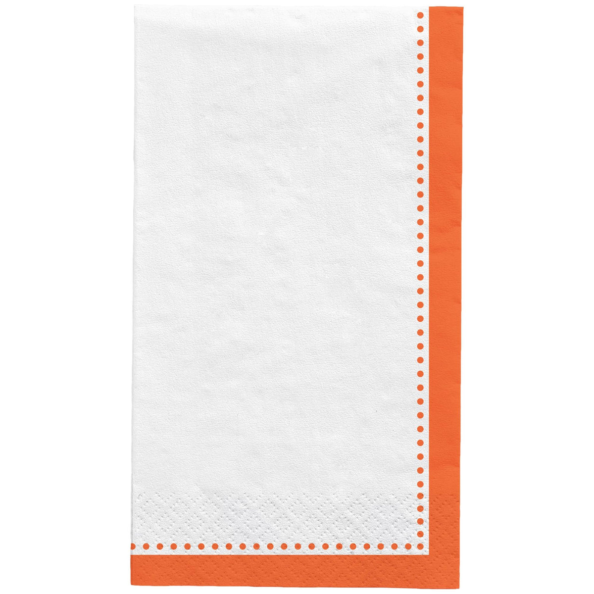 Premium Orange Buffet Guest Towel Napkins, 20-ct - Case of 24