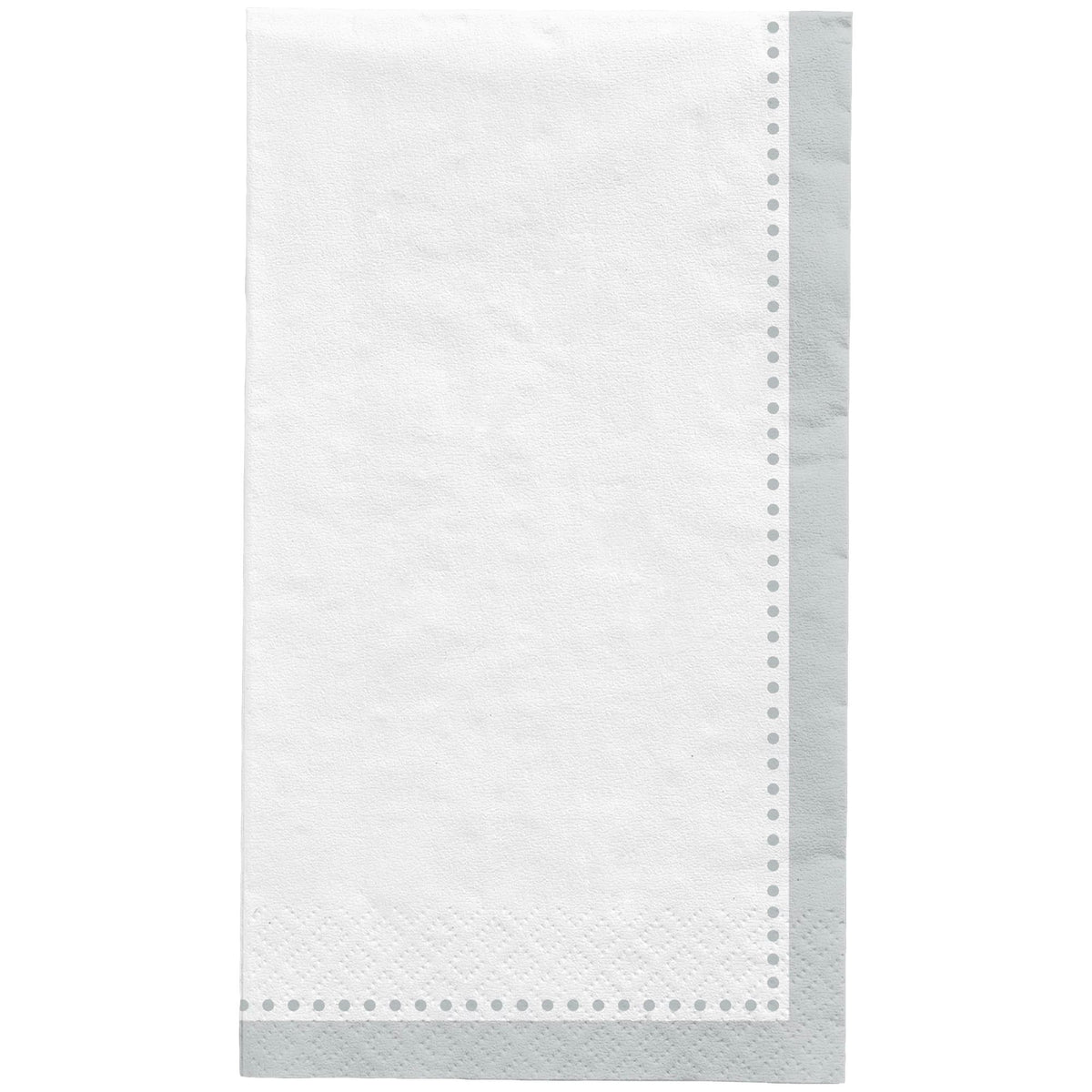 Premium Silver Buffet Guest Towel Napkins | 20 Count