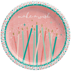 7-inch Happy Cake Day Paper Plates, 8-ct - Pack of 2