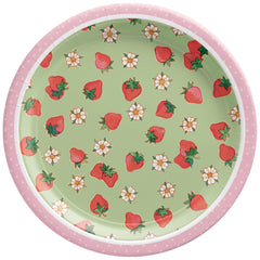 Strawberry Shortcake 7-inch Party Paper Plates, 8-ct - Case of 72