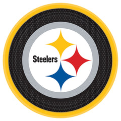 Pittsburgh Steelers 9-inch Round Paper Plates, 8-ct - Pack of 6