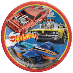 Hot Wheels Paper Lunch Plates, 9-inch, 8-ct - Case of 72
