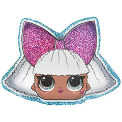 L.O.L. Surprise! Diva Dessert Paper Plates, Metallic Pink/Blue, 8-inch, 8-ct - Pack of 6