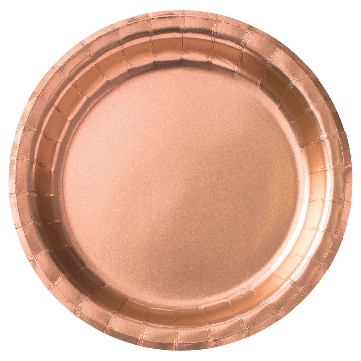 8.5-inch Metallic Lunch Paper Plates, 8-ct - Pack of 12