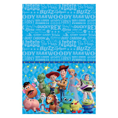 Toy Story Plastic Table Cover, Blue, 54x96-inch - Pack of 6