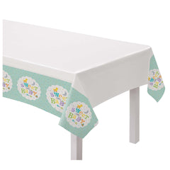 Sweet Little Baby Plastic Table Cover - Pack of 6