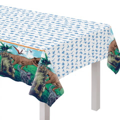 Jurassic World Dinosaur Table Cover, Blue/Green, 54x96-inch - Case of 96