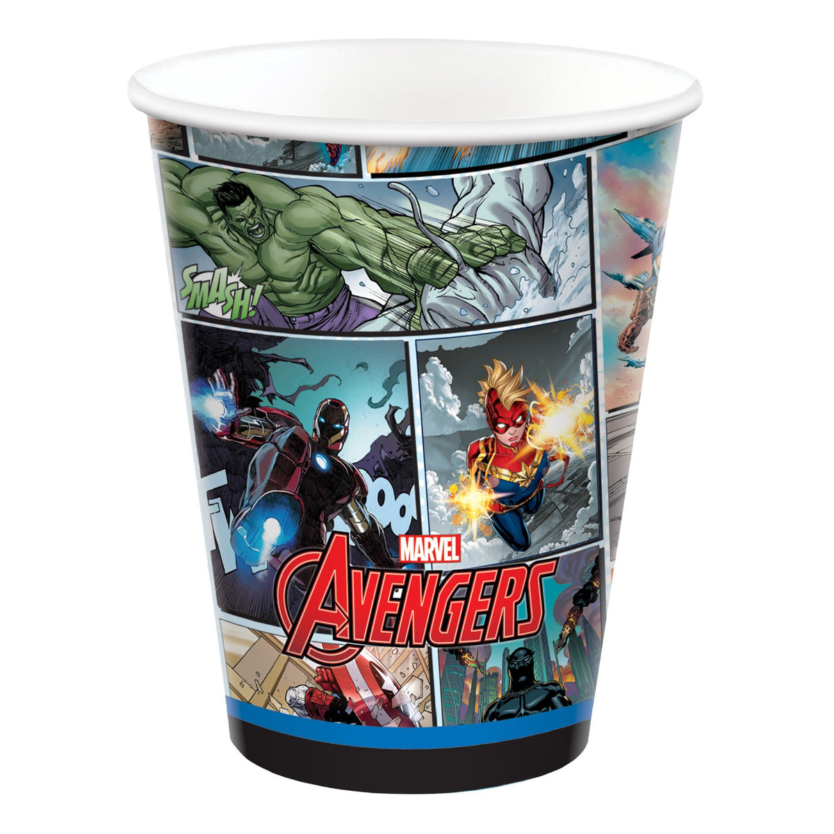 Marvel Avengers Plastic Cups, 9-oz, 8-ct - Pack of 3