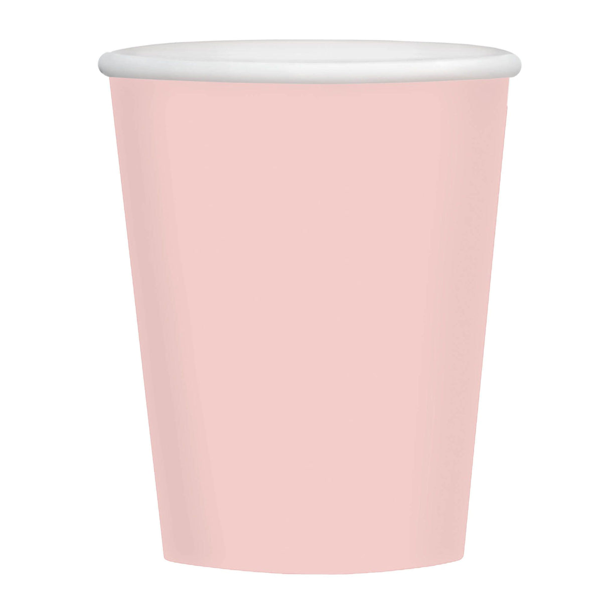 Pale Pink 9oz Paper Cups - Value Pack - Pack of 3