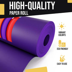 36 In. x 110 Ft. Purple Kraft Paper Roll