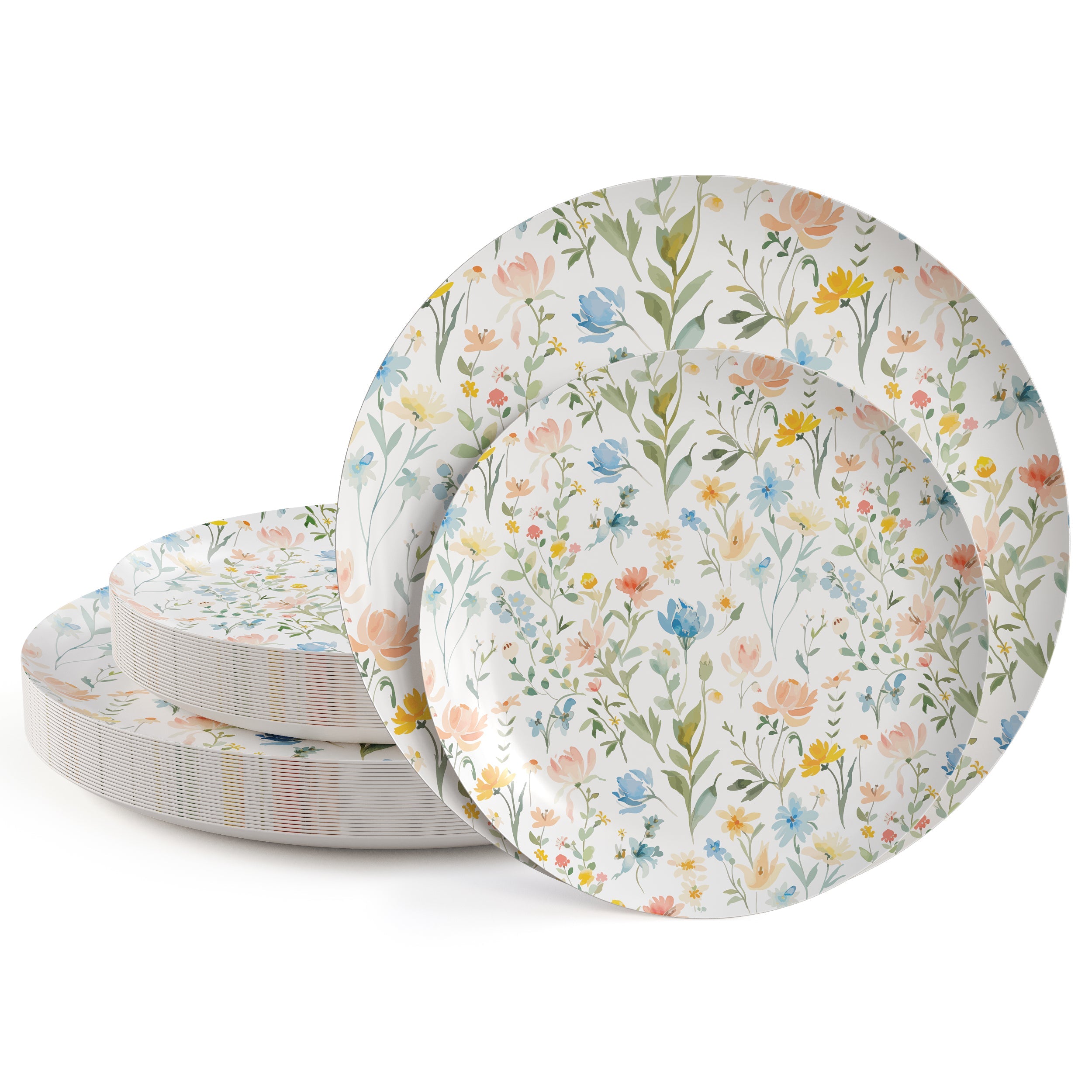 Sample Pack - Earthtrends Assorted Plates - 1 Large, 1 Small Each