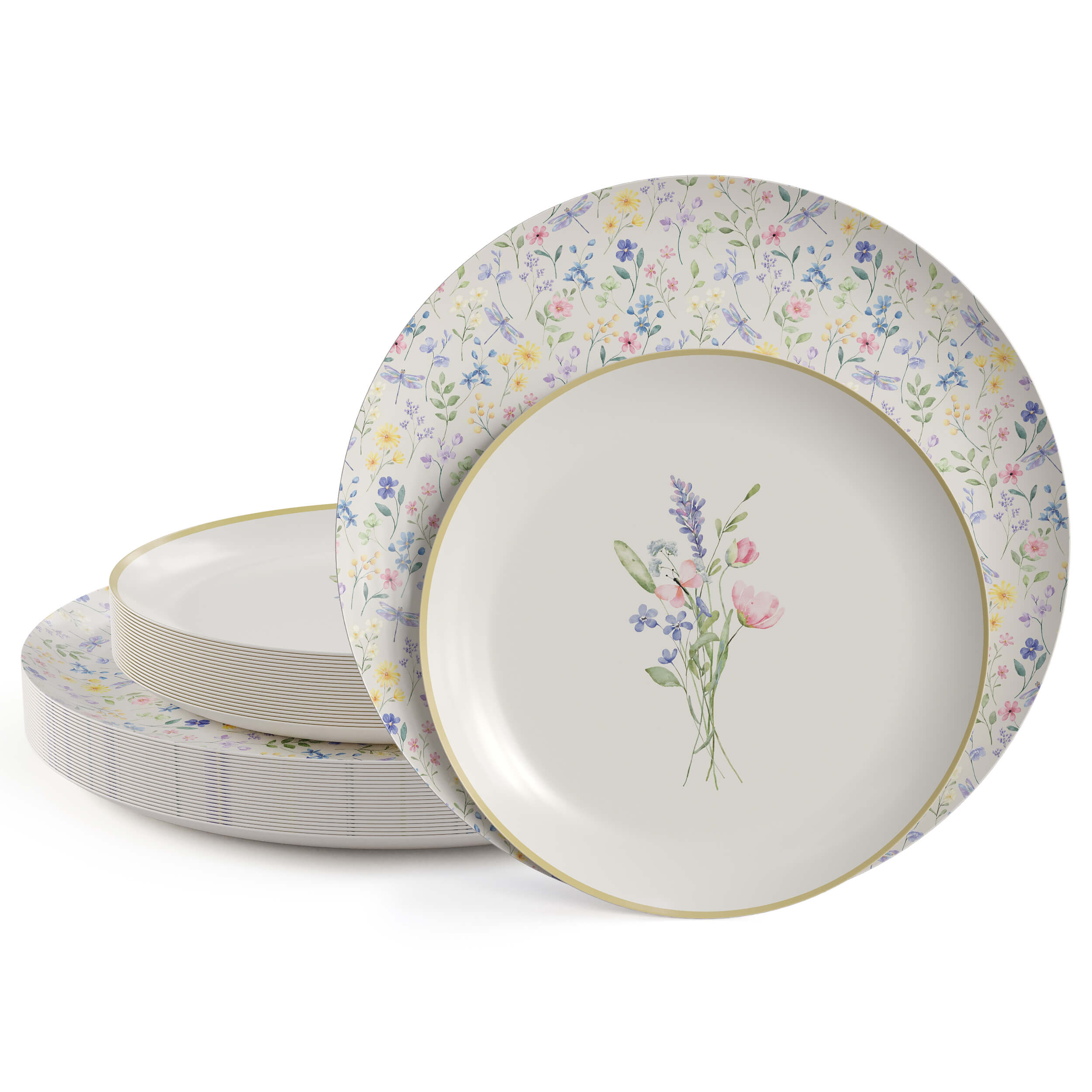 Sample Pack - Earthtrends Assorted Plates - 1 Large, 1 Small Each