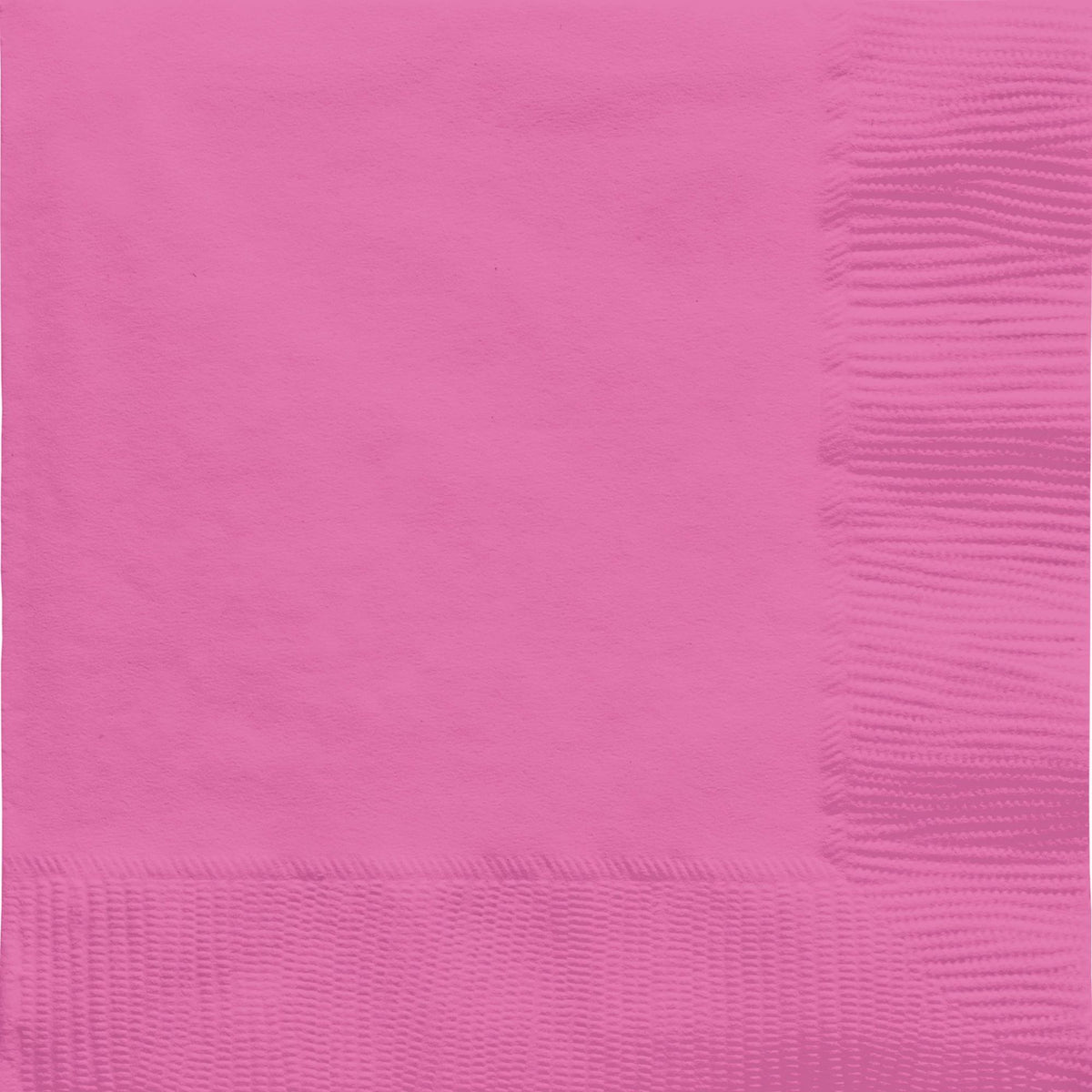 Bright Pink Beverage Napkins - 32-ct - Pack of 6