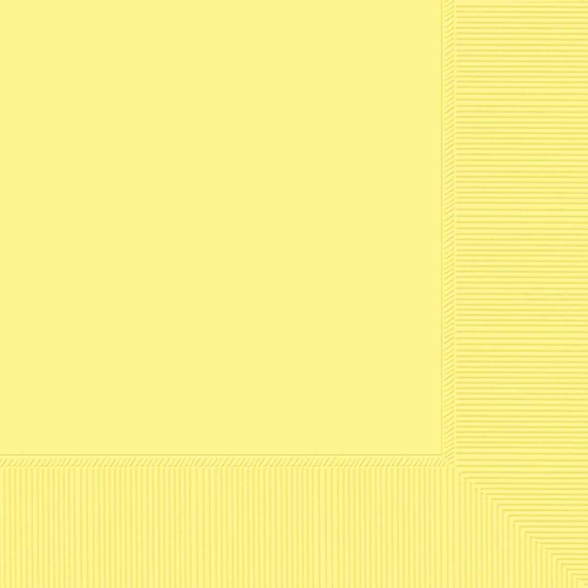 Light Yellow Beverage Napkins - 50-ct - Pack of 3