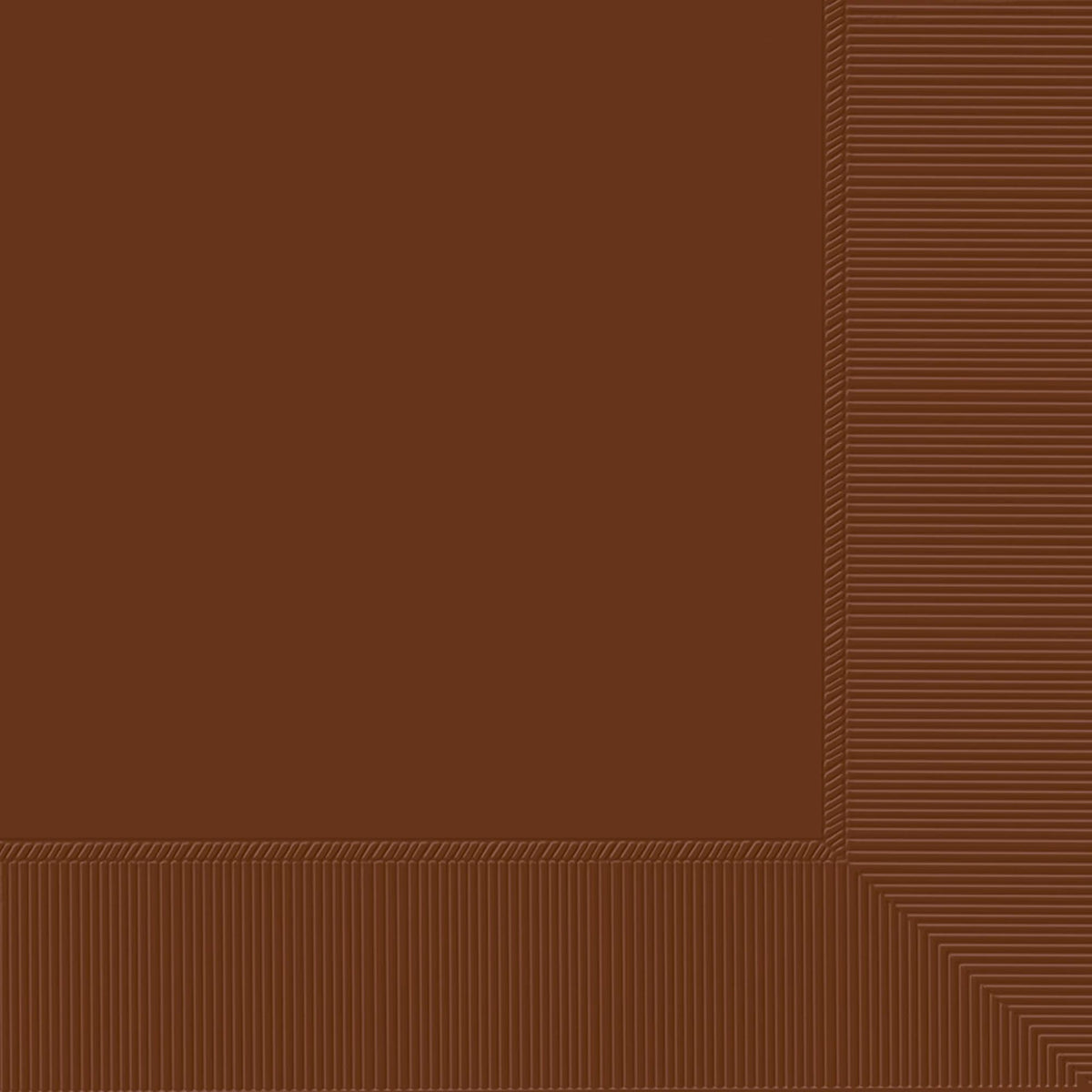 Chocolate Brown Luncheon Napkins, 40-ct - Pack of 6