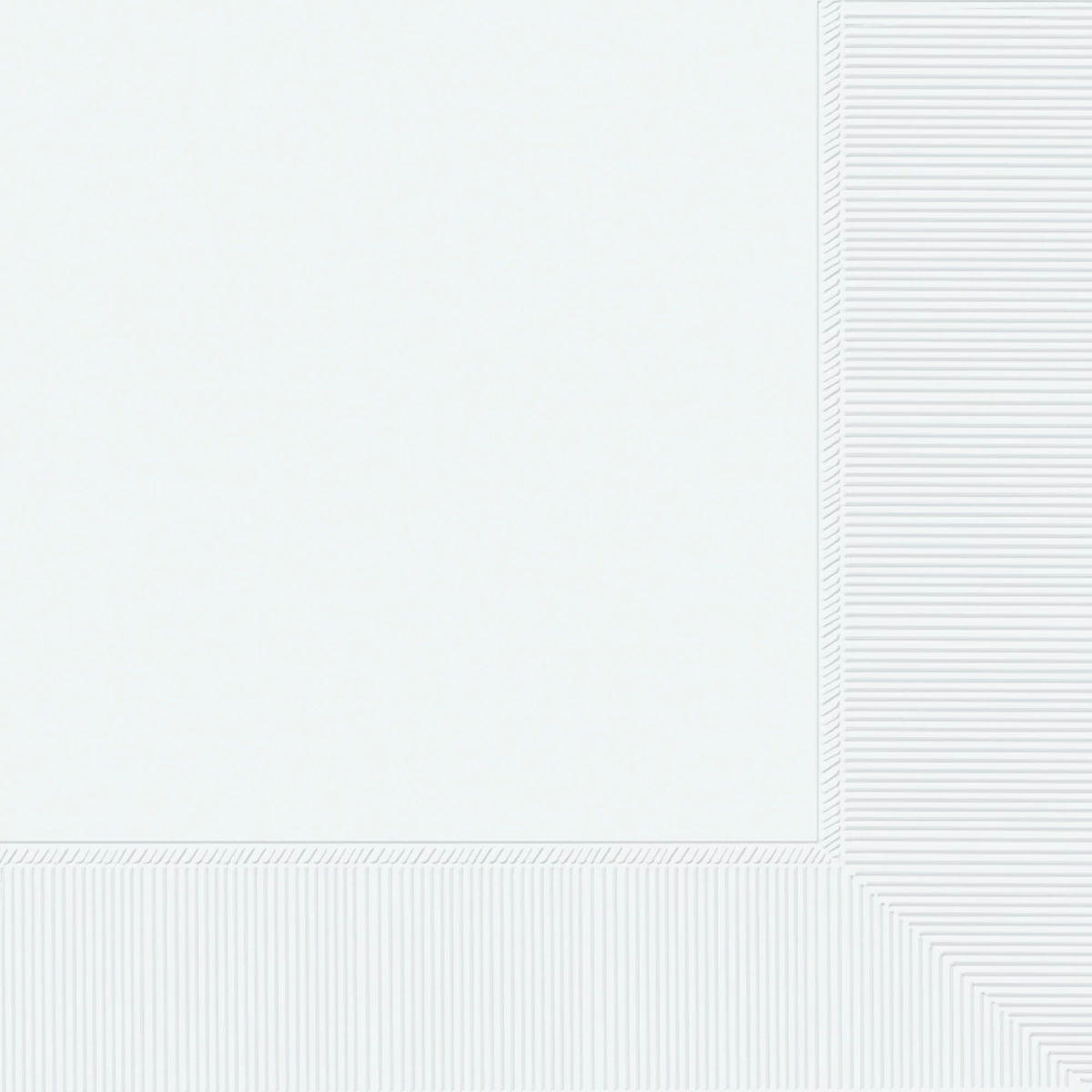 Elegant Frosty White Dinner Napkins, 40-ct - Pack of 3