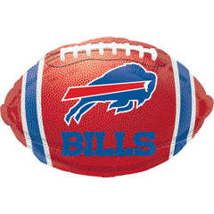 Buffalo Bills Football-Shaped Foil Balloon - 18 Inch - Pack of 5