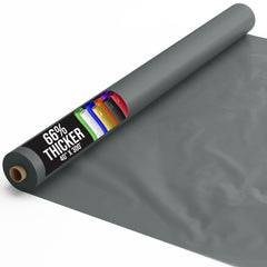 40 In. x 300 Ft. Premium Silver Plastic Table Roll | 4 Pack