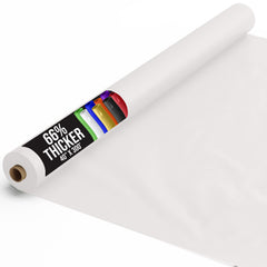 40 In. x 300 Ft. Premium White Plastic Table Roll | 4 Pack