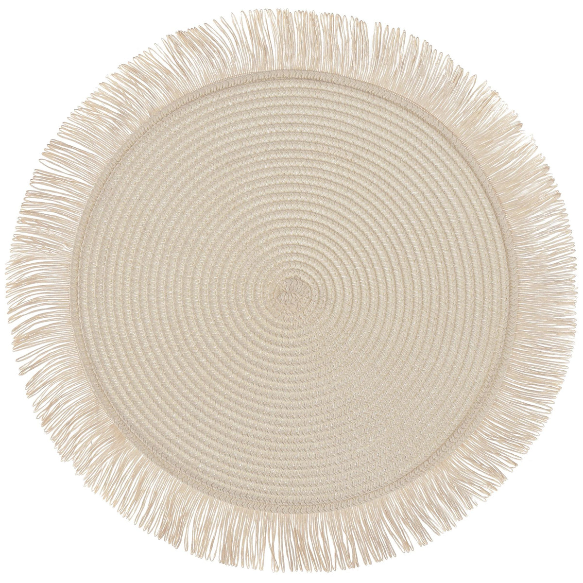 Elegant Braided Paper Placemats for Weddings | 48 Count