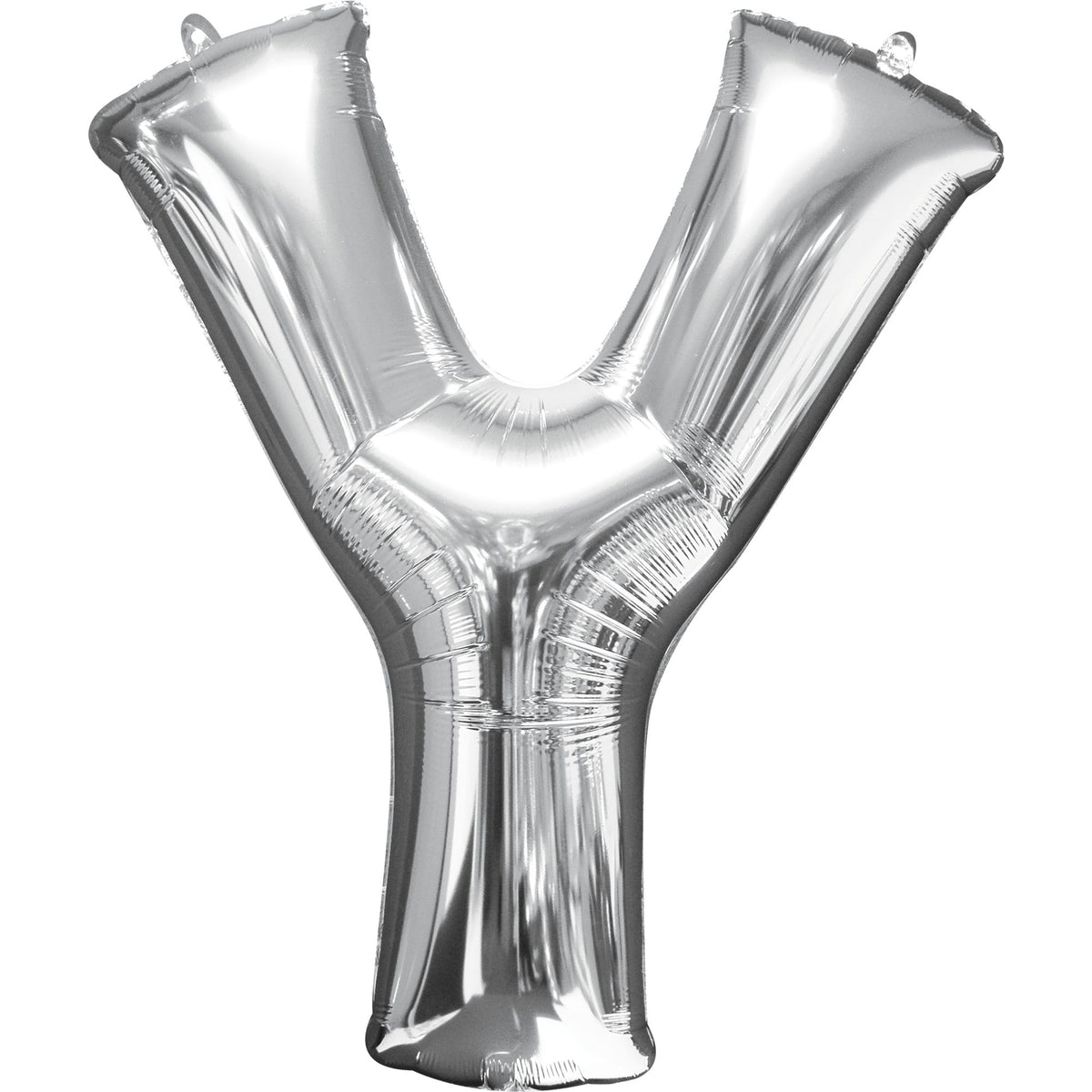 Silver Foil Letter 'Y' Balloon - Case of 40