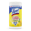 Lysol Disinfecting Wipes, Lemon & Lime Blossom, 80 Wipes/Canister | 24 Canisters