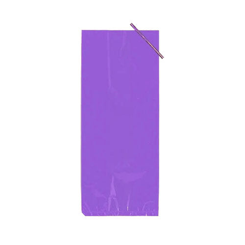 4 In. x 9 In. Purple Poly Bags | 192 Count