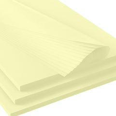 15 In. x 20 In. Light Yellow Tissue Paper | 240 Sheets