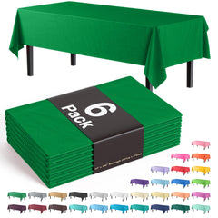 Premium Emerald Green Table Cover | 6 Pack