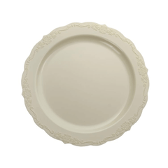 140 Piece Ivory Victorian Combo Set | Serves 20 Guests