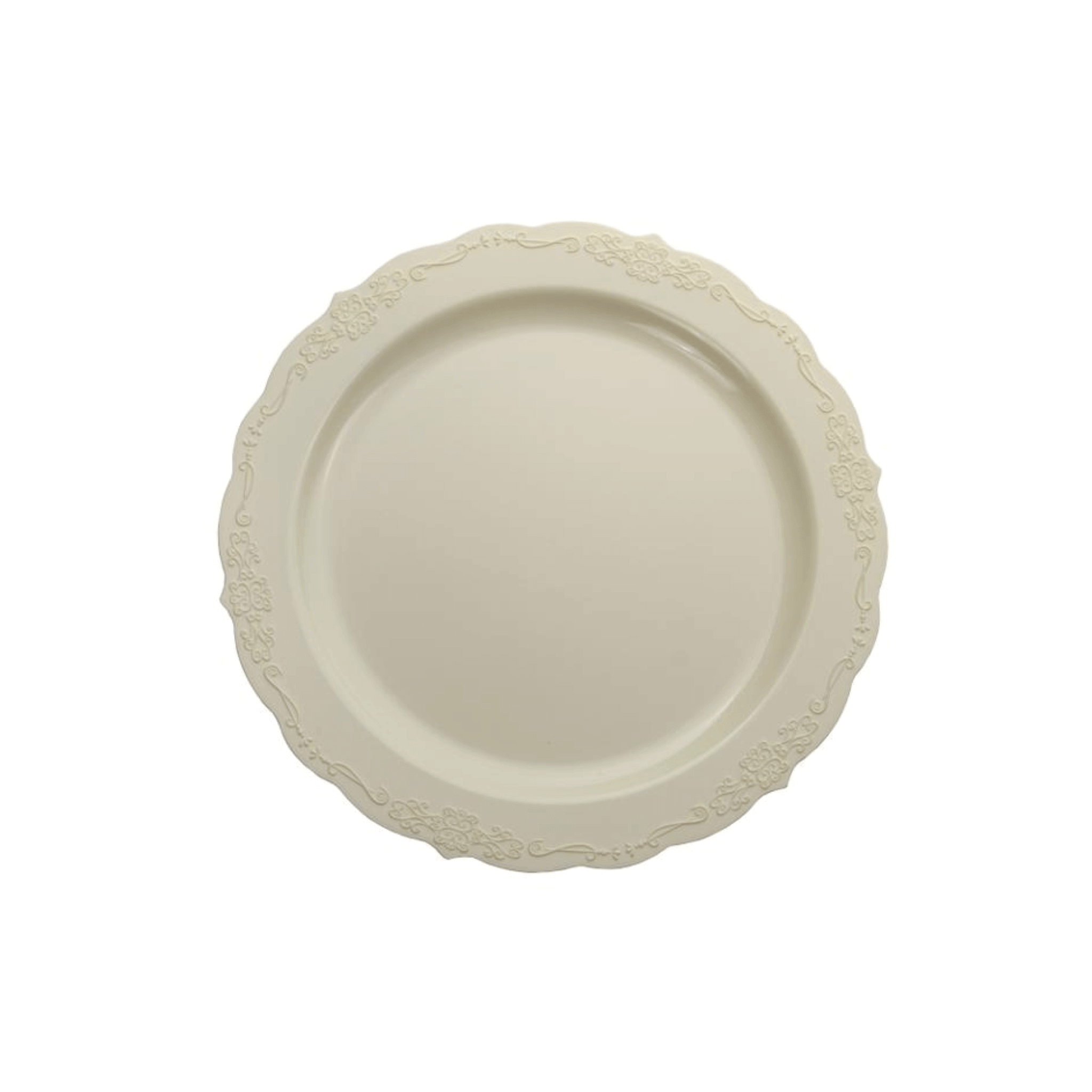 240 Piece Cream Victorian Combo Set | Serves 40 Guests