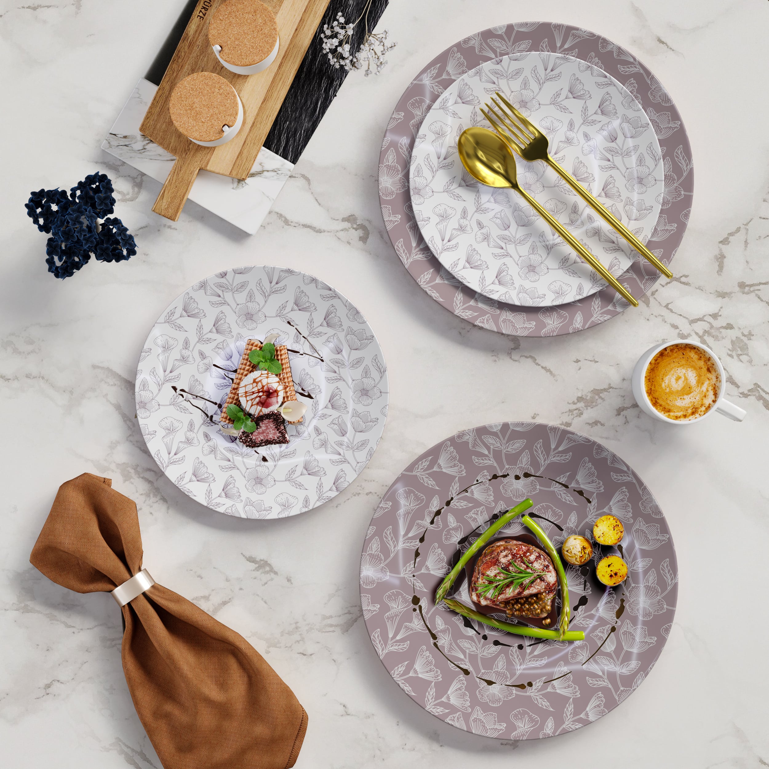 Blossom Circle Combo Set | 100 10 In. + 100 8 In.
