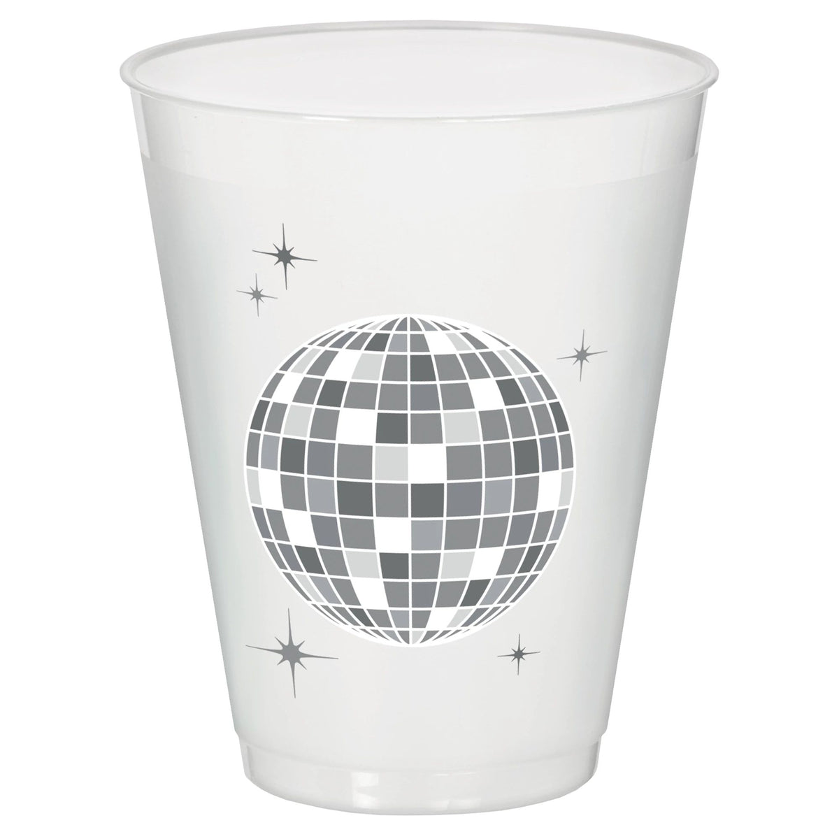 18 oz Disco Party Plastic Tumblers, 25-ct - Pack of 6