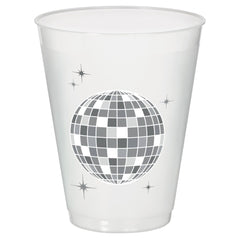 18 oz Disco Party Plastic Tumblers, 25-ct - Case of 36