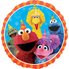 Sesame Street Fun 18-inch Foil Balloon - Pack of 10