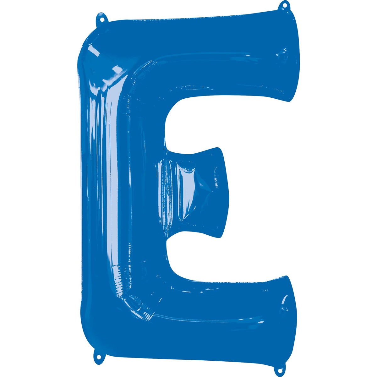 Royal Blue Foil Letter E Balloon - Pack of 5