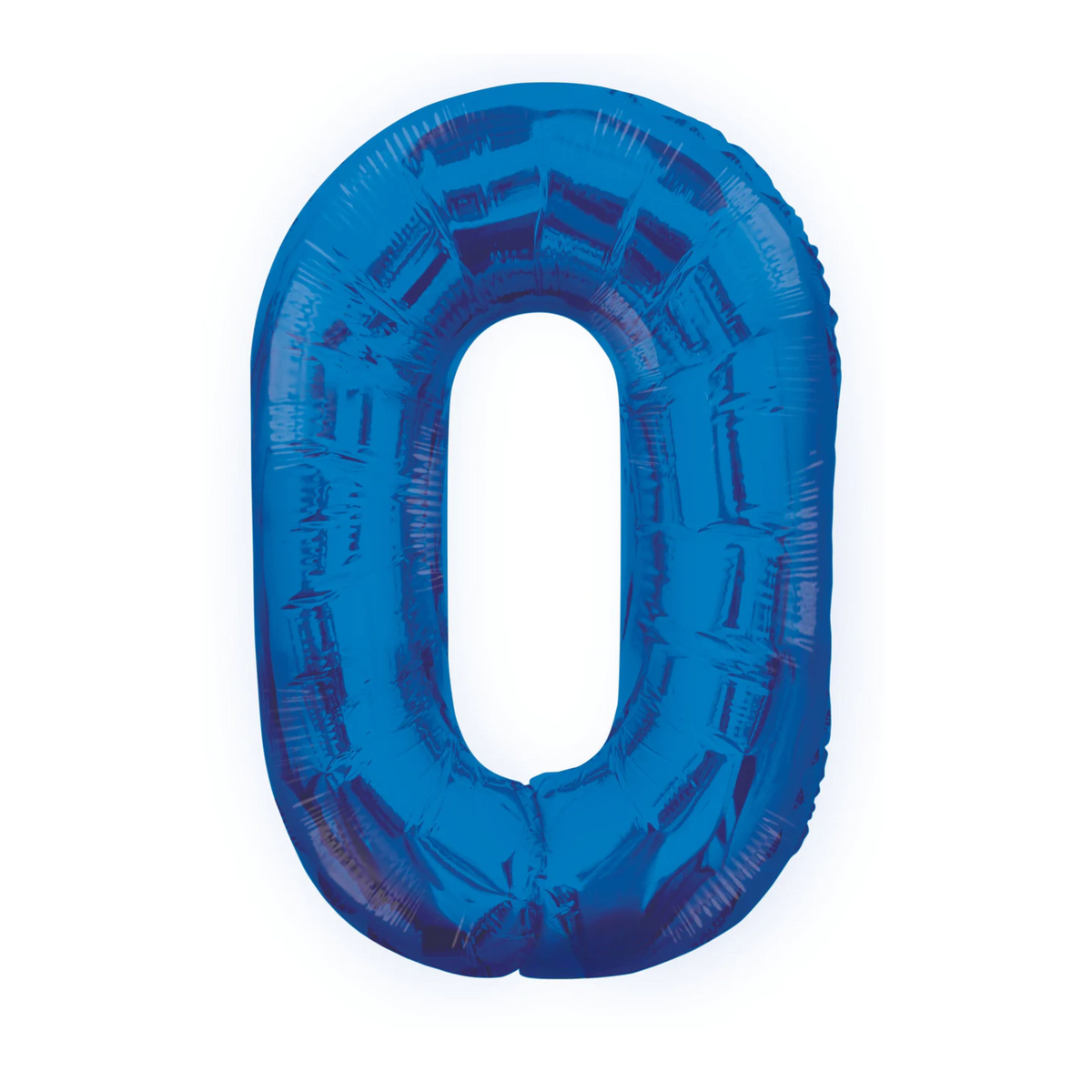 34 In. Mylar Blue Number 0