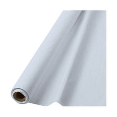 Clear Plastic Reusable Table Cover Roll, 40 inch x 100 foot - Case of 6