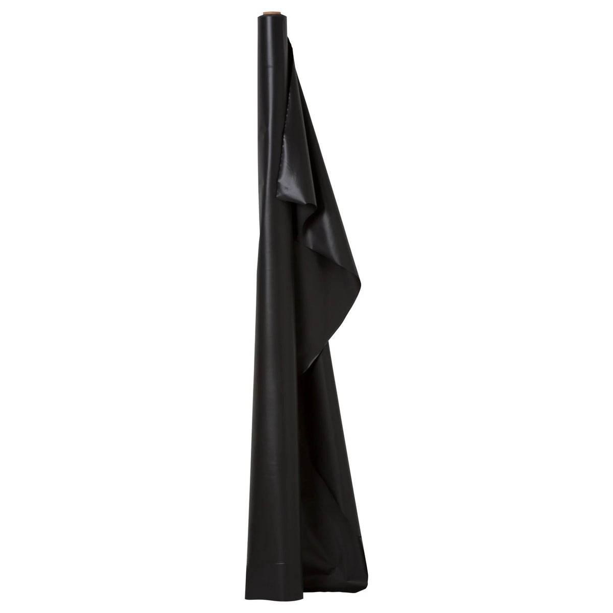 Jumbo Black Plastic Table Cover Roll - 40 x 250' - Case of 4