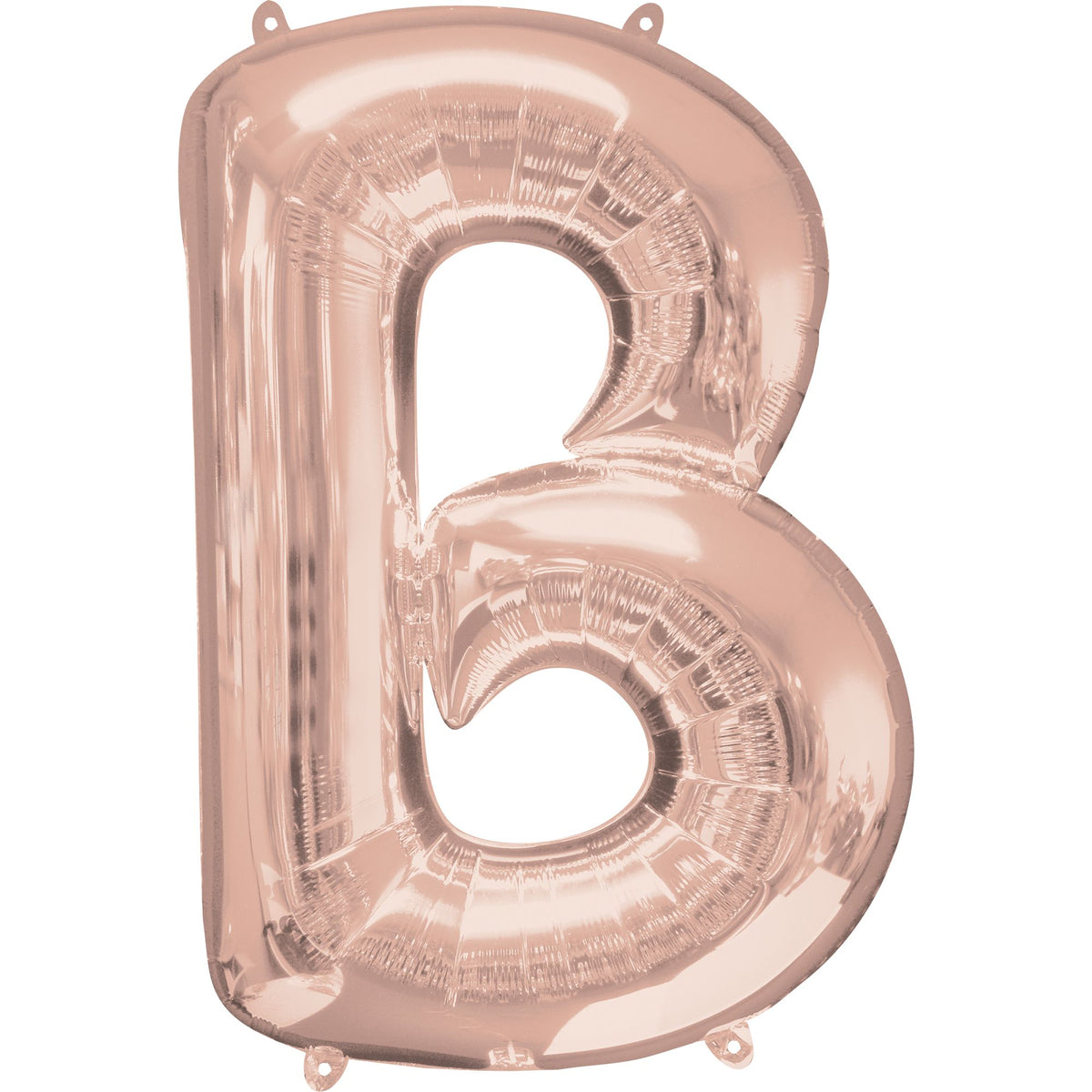 Rose Gold Letter B Foil Balloon - Case of 40