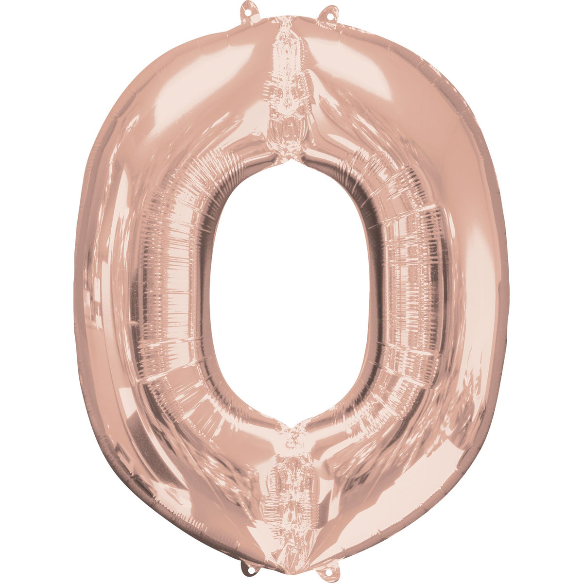 Rose Gold Letter O Foil Balloon - Case of 40