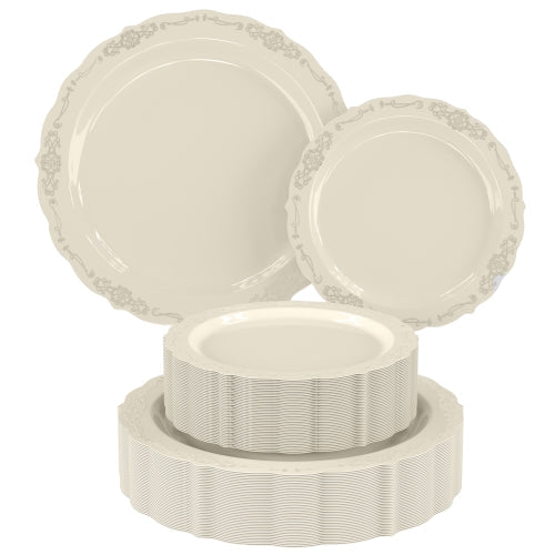 Ivory Victorian Combo Set | 160 10 In. + 160 7.5 In.