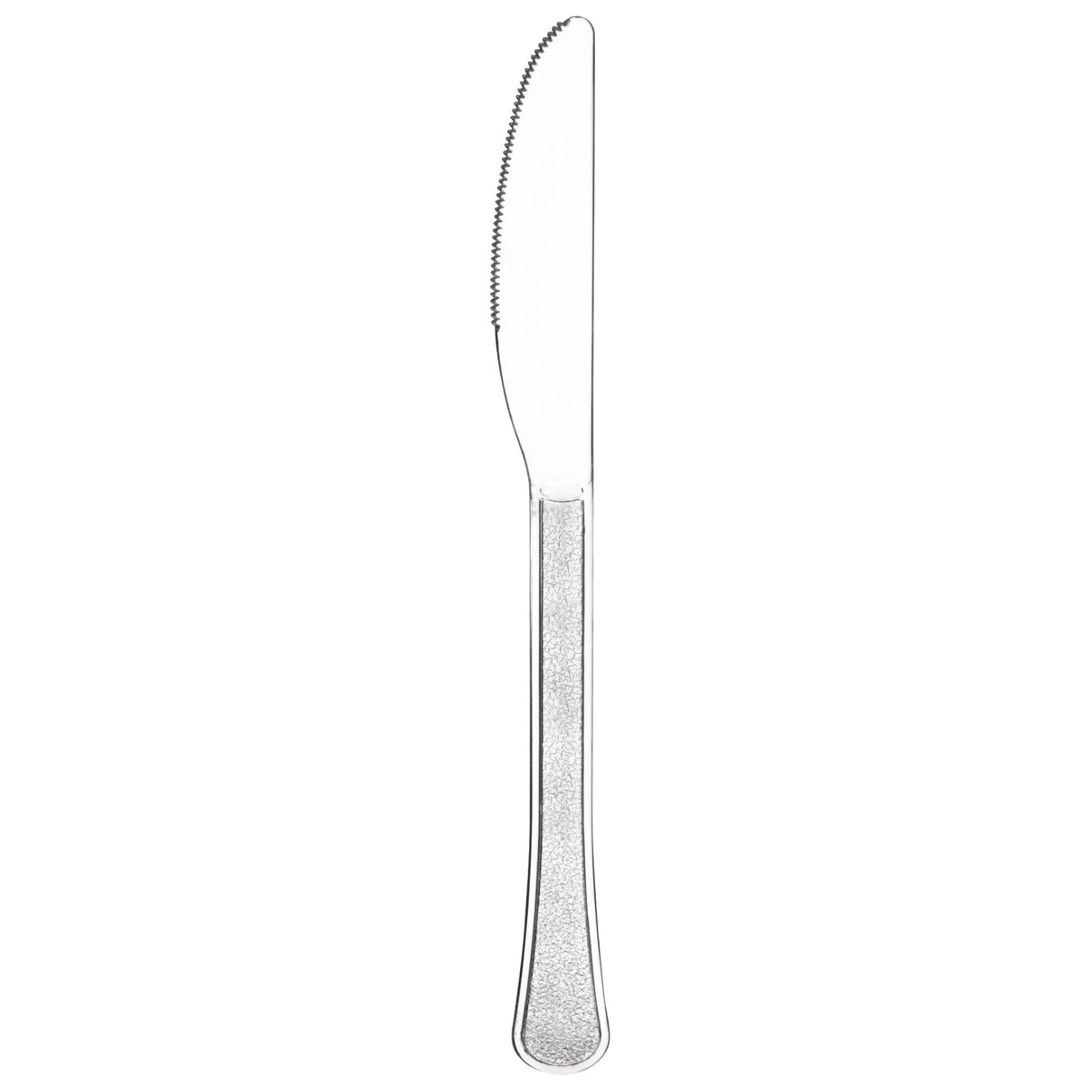 Heavyweight Clear Plastic Knives - Solid Colors Collection, 20-pk - Pack of 12